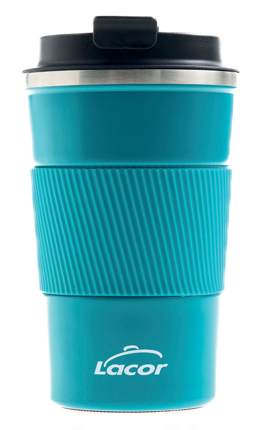 LACOR vaso termo OCEAN acero 18/10 cierre hermético doble pared