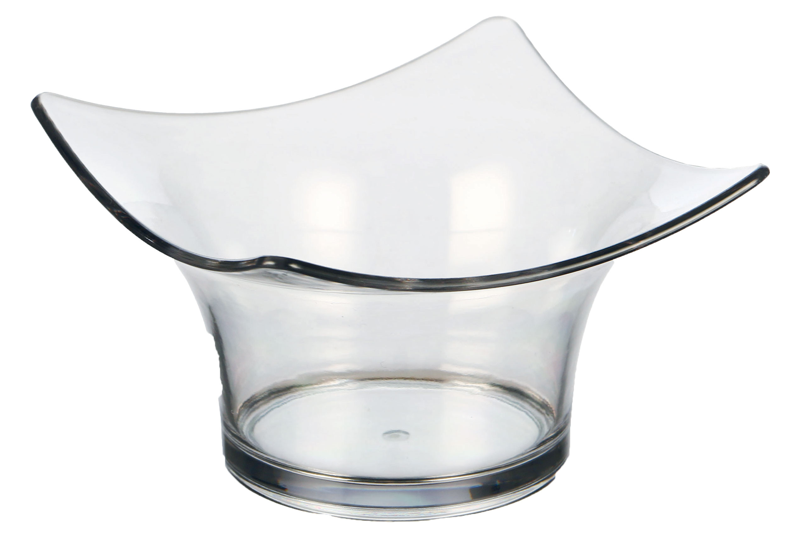 LACOR set 6 boles cuadrado para catering DEGUSTARE 80 ml 60782