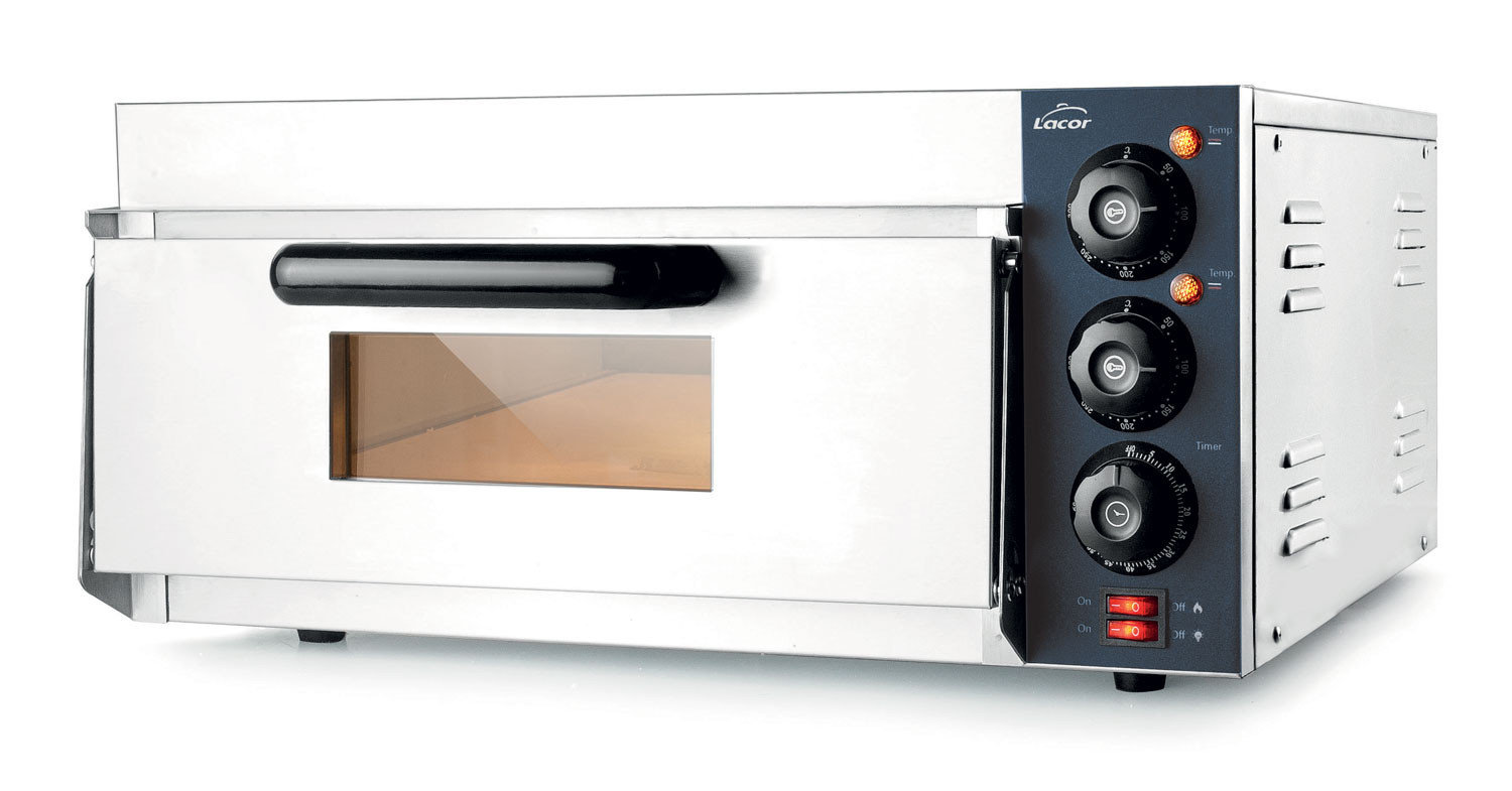 LACOR horno pizza LECCO fondo piedra 2000W hasta 300ºC 69632
