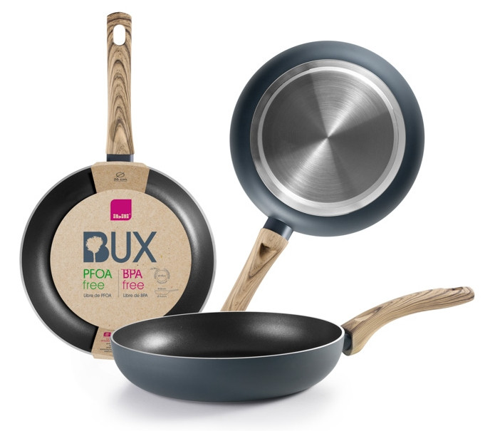 IBILI sartén antiadherente BUX aluminio especial para inducción
