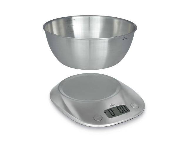 LACOR báscula con bol extraíble JUST 1.8 L hasta 5 kg 61727