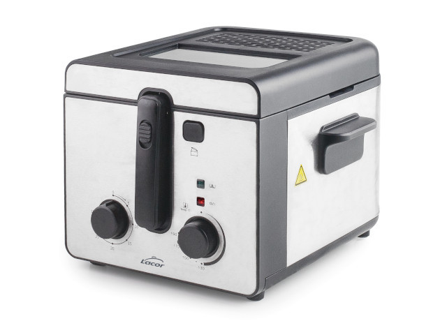 LACOR freidora eléctrica INTACT 4.2L 3270W con temporizador