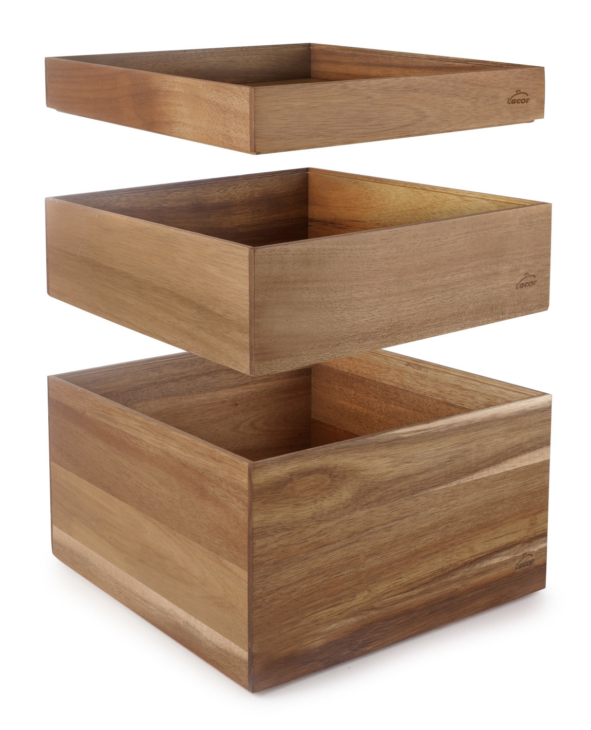 LACOR caja NORD BUFFET GN 1/2 de acacia para hostelería