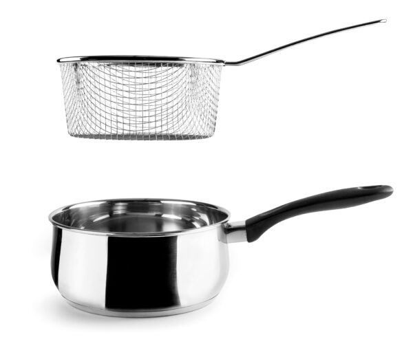 LACOR cazo con cestillo GARINOX acero 18/10 18 cm 2 L 14618 - Imagen 2