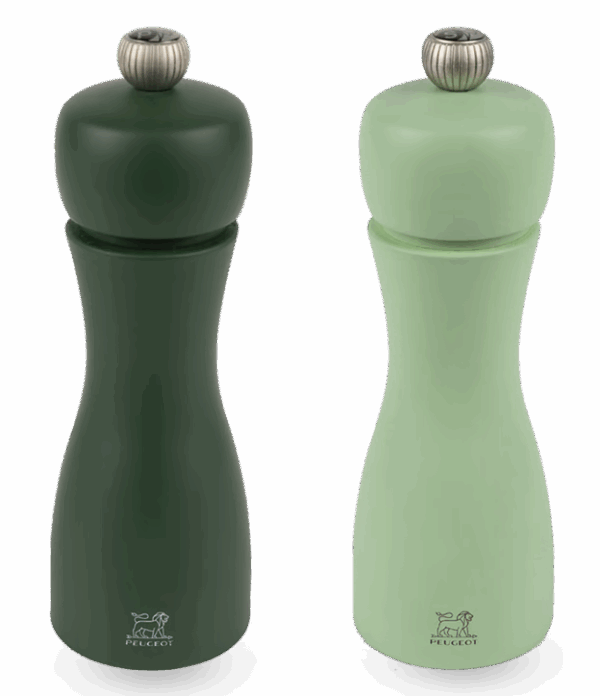 PEUGEOT dúo de molinillos sal+pimienta TAHITI WATER 15 cm