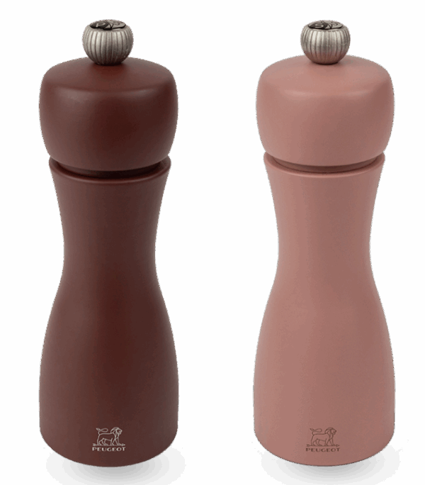 PEUGEOT dúo de molinillos sal+pimienta TAHITI EARTH 15 cm