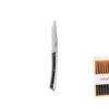 COMAS set 6 cuchillos chuleteros K2 negro estuche madera