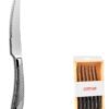 COMAS set 6 cuchillos chuleteros geometric estuche madera